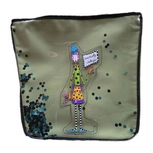 Dolly Mommas By Joey Green Vinyl Tote Bag  Silvestri Domestically Challenged